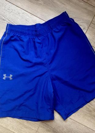 Шорты under armour heatgear big logo shorts. m.идеальное состояние2 фото