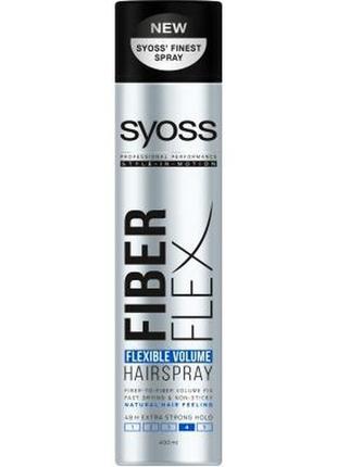 Лак для волосся syoss flexible volume (фіксація 4) 400 мл (401...