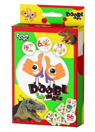 Настільна гра danko toys добль картинки: дино (doobl image: di...