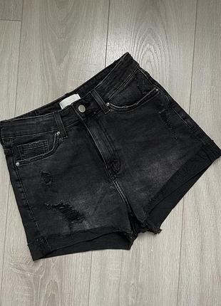 Короткі джинсові шорти h&m