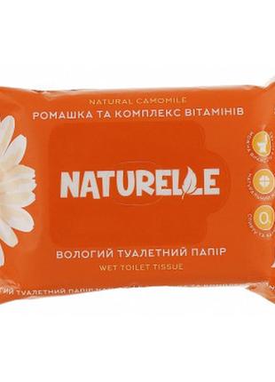 Туалетний папір naturelle волога ромашка та комплекс вітамінів...