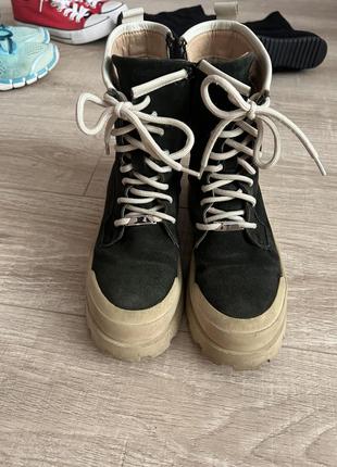 Обувь одним  лотом кроссовки кеды ботинки замшевые зимние7 фото