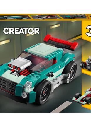 Конструктор lego creator вуличний перегон 258 деталей (31127)