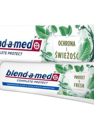 Зубна паста blend-a-med complete protect захист і свіжість 75 ...