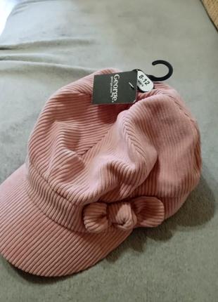 Вельветовая кепка от george