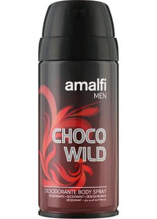 Дезодорант amalfi men choco wild 150 мл (8414227035035)