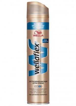 Лак для волосся wellaflex екстрасильна фіксація 400 мл (405680...