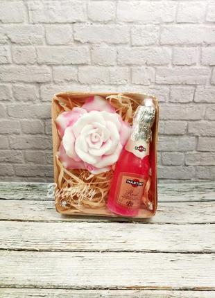 Набор " rose" мыло