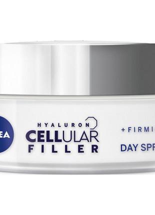 Крем для обличчя nivea hyaluron cellular spf15 денний з гіалур...2 фото