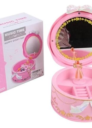 Музична скринька з дзеркалом "круг" 9216 9216  ish