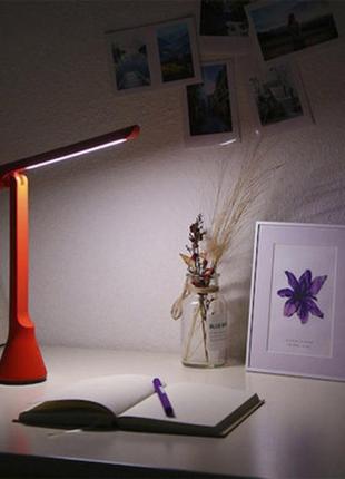 Настільна лампа yeelight usb folding charging table lamp 1800 ...4 фото