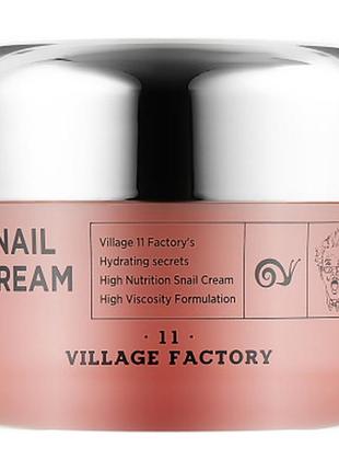 Крем для обличчя village 11 factory snail cream з муцином равл...