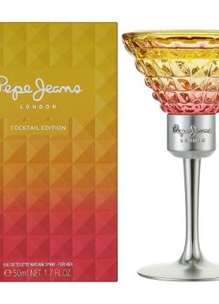 Туалетна вода pepe jeans cocktail edition for her 50 мл (84365...2 фото