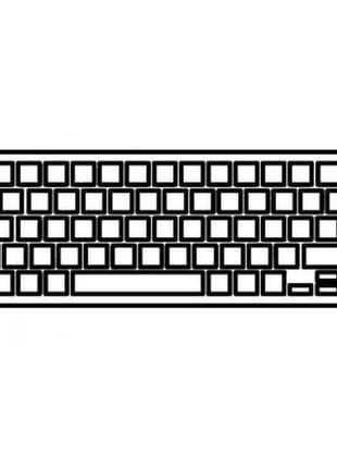 Клавіатура ноутбука samsung aegis 600b чорна з тп ru (a43205)