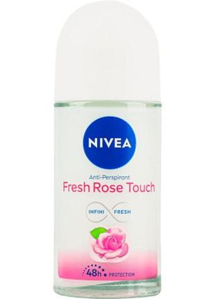 Антиперспірант nivea fresh rose touch свіжий дотик троянди кул...