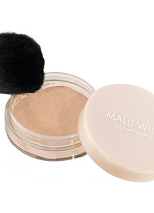 Пудра для обличчя malu wilz just minerals 03 — sand purity (40...