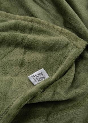 Плед ardesto flannel 100% полиэстер, зеленый 130х160 см (art07...4 фото