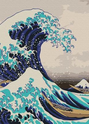 Картина за номерами "велика хвиля у канагаві" bs21794 40х50