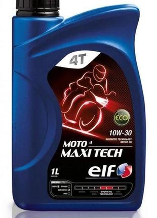 Олива моторна elf 4t maxi tech 10w30 1л "api sj jaso ma"