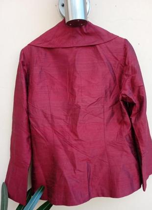 Шелковый пиджак р.38-40 индия4 фото