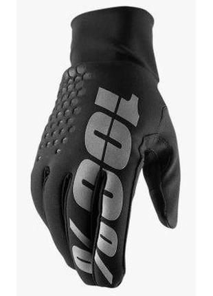 Зимові рукавички 100% brisker hydromatic glove black xl (11)