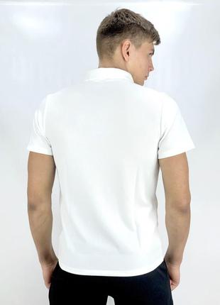 Качественная мужская футболка поло reebok с воротником, на пуговицах3 фото