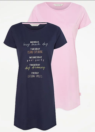 Комплект ночнушек футболок george 48-50-521 фото