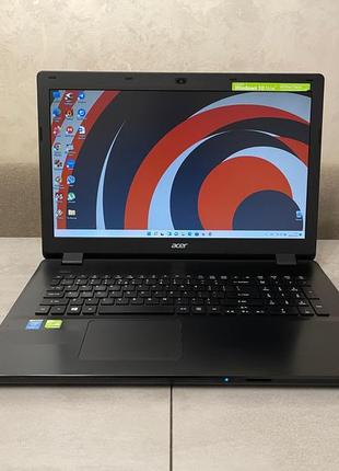 Ноутбук acer travelmate p276-mg, 17,3 hd+, i7-4510u, 16gb, 256gb ssd, geforce 2gb. гарантія