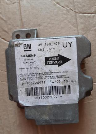 Блок керування airbag обель астра зафіра повіктрарозбирання op...