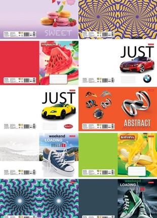 Набір зошитів клитинка те236 те236  ish