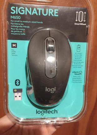 Logitech signature m650 мишка для ноутбука