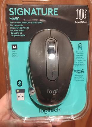 Logitech signature m650 мишка для ноутбука4 фото