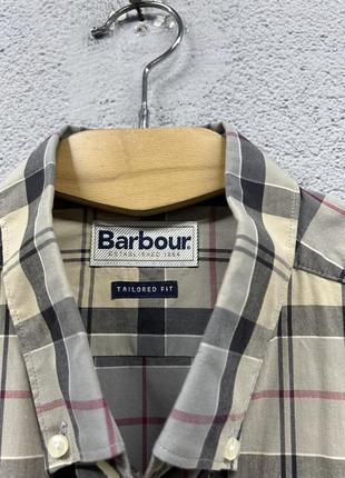 Сорочка barbour l чоловіча рубашка6 фото