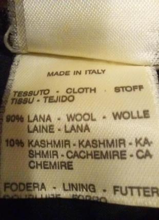 Классическая юбка карандаш шерсть кашемир на подкладке.5 фото