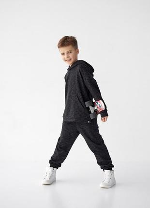 Дитячий костюм на хлопчика темний графіт zap skl90-356881