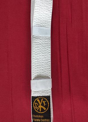 Пояс для кимоно "shotokan karate centres" карате