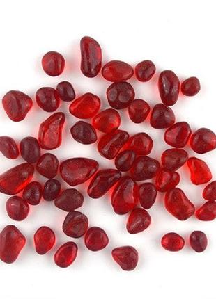Декоративні камені 30 г червоний лазурит для епоксидної смоли