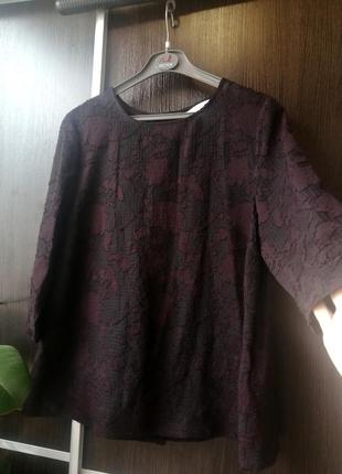 Шикпрная, стильная, новая блуза блузка цветы. сзади пуговички5 фото