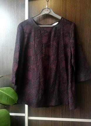 Шикпрная, стильная, новая блуза блузка цветы. сзади пуговички4 фото
