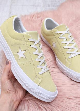 Оригінальні замшеві кеди converse one star3 фото