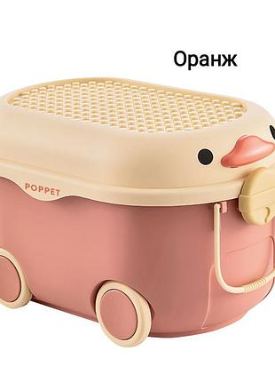 Кошик для зберігання іграшок і для гри в лего2 фото