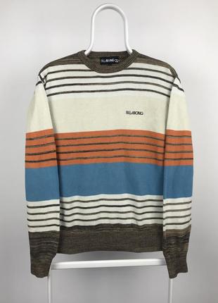 Винтажный котоновый свитер billabong y2k vintage stussy carhartt ymc norse skate quiksilver1 фото