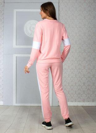 Спортивний костюм жіночий рожевий skl92-2895026 фото