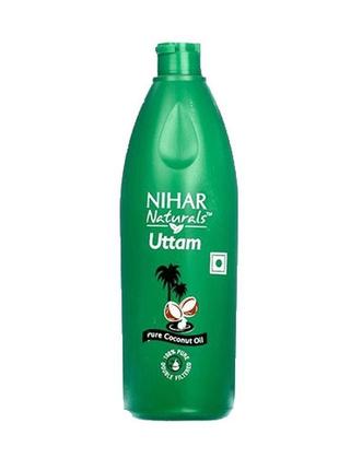 Кокосове масло 100 pure coconut oil nihar naturals 500ml skl11...