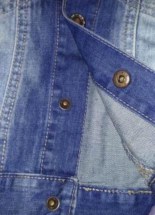 Куртка джинсова 110-116 см, 5-6 років9 фото