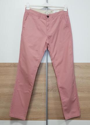 H&amp;m - 33w 32l - брюки мужские брюки мужественные слегка розовые2 фото