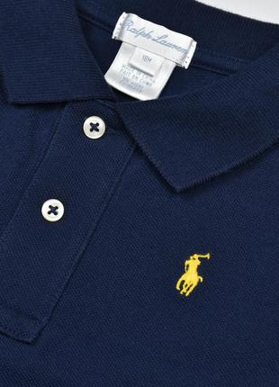 Polo ralph lauren 18 месяцев классическая хлопковая футболка поло тенниска