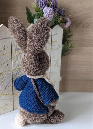 Кролик плетений/м"яка іграшка5 фото