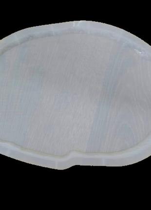 Форма молд для создания подноса тарелки подставки из эпоксидной смолы озеро  363*268 мм1 фото