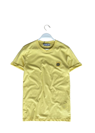 Stone island classic t-shirt beige.